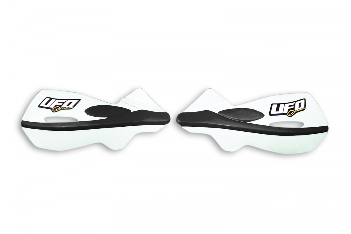 Motocross handguards Patrol white - Handguards - PM01642-041 - Ufo Plast