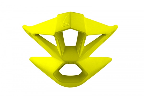 Mouthpiece external for motocross Interceptor & Interceptor II helmet neon yellow - Helmet spare parts - HR035-DFLU - UFO Plast