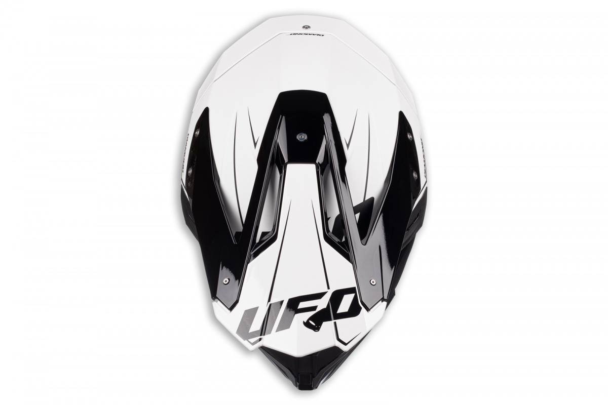 Motocross helmet Diamond limited edition black and white - ADULT - HE051 - Ufo Plast