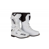 Motocross Typhoon boots for kids white - Boots - BO011-W - Ufo Plast