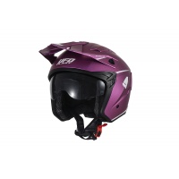 Sheratan cross jet helmet fuxia - Helmets - HE13002-P - Ufo Plast