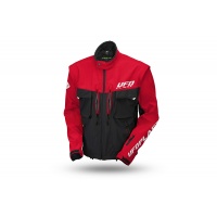 Taiga enduro jacket with protections included red - Jackets - JA13002-KB - Ufo Plast