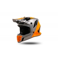 motocross Korey helmet for kids grey and orange - Helmets - HE13600-EF - UFO Plast