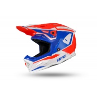 Motocross Echus helmet red blue and white - Helmets - HE13100-BC - Ufo Plast